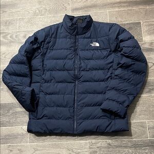 The North Face Men's Aconcagua 3 Dark Blue Puffer Jacket